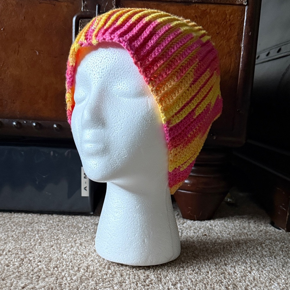 Colorful Crochet Beanie